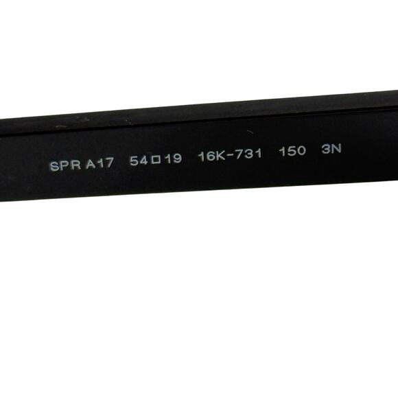 PRADA Authentic Men's Black Acetate Sunglasses SPRA17 Made in Italy - Picture 5 of 6